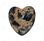 21276444-Stone-heart-of-black-granite-on-white-background-Stock-Photo